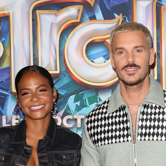 Le compagnon de Christina Milian passait pourtant un beau weekend en famille, notamment après une virée à Disneyland Paris. 
Christina Milian et son mari Matt Pokora (M.Pokora) - Avant-première du film "Les Trolls 3" au cinéma Gaumont Marignan à Paris. Le 11 octobre 2023. 