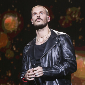 Matt Pokora n'a pas sa langue dans sa poche et n'hésite pas à prendre la parole quand quelque chose ne lui convient pas. 
Exclusif - M. Pokora (Matt Pokora) - Enregistrement du grand concert caritatif "Tous avec le Maroc" au Dôme de Paris. 