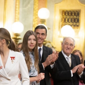 La princesse Leonor prête serment aujourd'hui devant le Parlement espagnol à l'occasion de son 18ème anniversaire le 31 octobre 2023. 