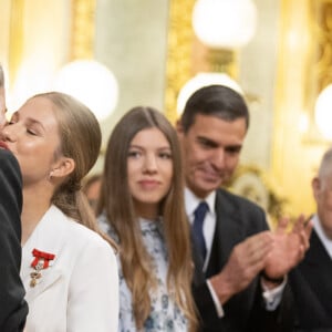 La princesse Leonor prête serment aujourd'hui devant le Parlement espagnol à l'occasion de son 18ème anniversaire le 31 octobre 2023. 