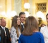Et fait un discours très émouvant devant tout le monde.
La princesse Leonor prête serment aujourd'hui devant le Parlement espagnol à l'occasion de son 18ème anniversaire le 31 octobre 2023. 