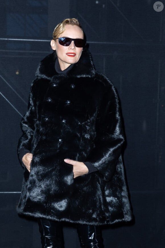 Diane Kruger - Photocall du défilé Saint Laurent Womenswear Printemps/été 2024 dans le cadre de la Fashion week de Paris le 26 septembre 2023 à Paris. © Olivier Borde/Bestimage 