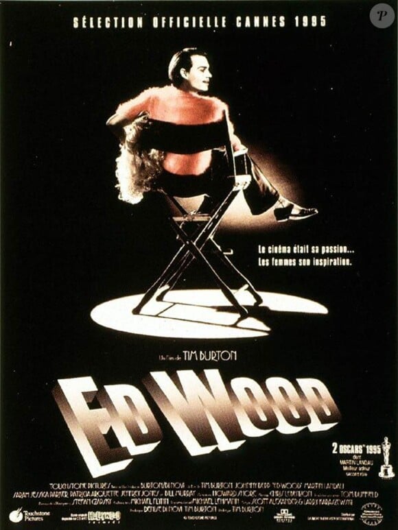 Johnny Depp dans Ed Wood, de Tim Burton.