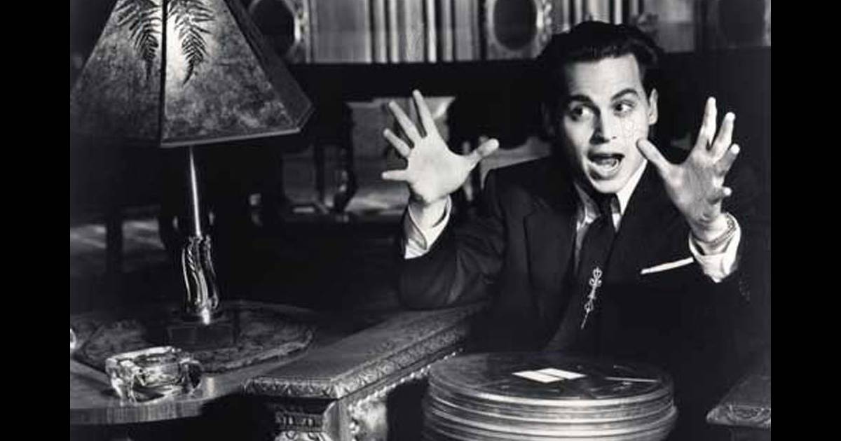 Johnny Depp dans Ed Wood, de Tim Burton. - Purepeople