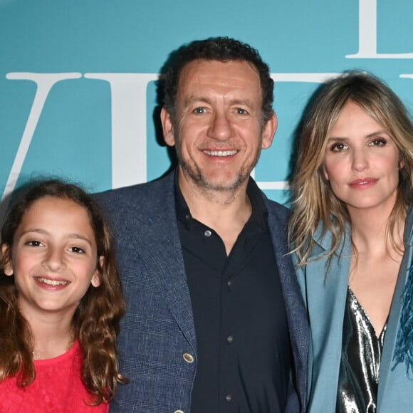 Dany Boon avec sa fille Sarah et sa compagne Laurence Arné - Avant-première du film "La Vie pour de vrai" au cinéma Pathé Wepler à Paris le 18 avril 2023. © Coadic Guirec/Bestimage 