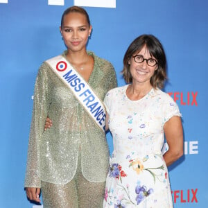 Miss France 2023, Indira Ampiot et Alexia Laroche-Joubert - Avant-première Netflix de la série "Tapie" à l'UGC Normandie Paris le 11 septembre 2023. © Coadic Guirec/Bestimage