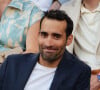 Martin Fourcade en tribunes lors des Internationaux de France de tennis de Roland Garros 2023, à Paris, France, le 6 juin 2023. © Jacovides-Moreau/Bestimage 