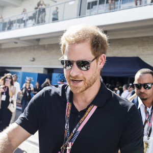 Son truc à lui ? Les gaufres, tout simplement !
Prince Harry - Formula 1 Lenovo United States Grand Prix à Austin. Le 20 octobre 2023.