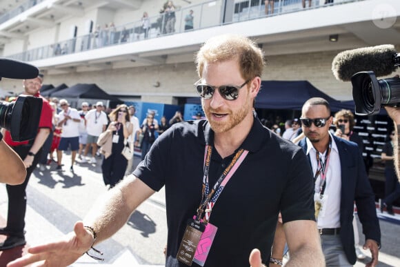 Son truc à lui ? Les gaufres, tout simplement !
Prince Harry - Formula 1 Lenovo United States Grand Prix à Austin. Le 20 octobre 2023.