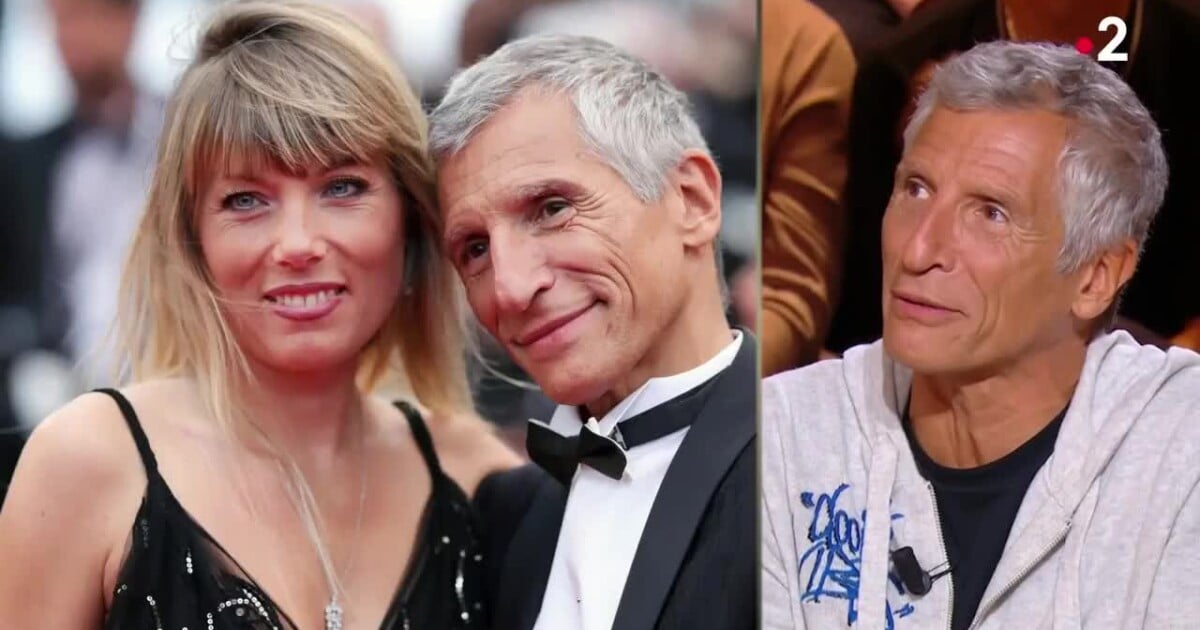 Nagui : Une photo de sa femme Mélanie Page embrassant un autre homme  dévoilée, il réagit face à lui - Purepeople