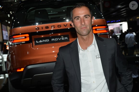 Armel Le Cléac'h - Soirée Jaguar et Land Rover à l'occasion de l'ouverture du 119ème édition du Mondial de l'Automobile 2016 au Paris Expo Porte de Versailles à Paris, France, le 29 septembre 2016. © Veeren/Bestimage