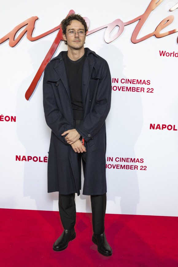 César Domboy - Avant-première mondiale du film "Napoléon" à la Salle Pleyel à Paris le 14 novembre 2023. © Olivier Borde / Bestimage