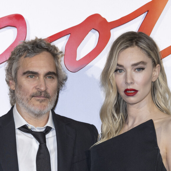 Joaquin Phoenix et Vanessa Kirby - Avant-première mondiale du film "Napoléon" à la Salle Pleyel à Paris le 14 novembre 2023. © Olivier Borde / Bestimage