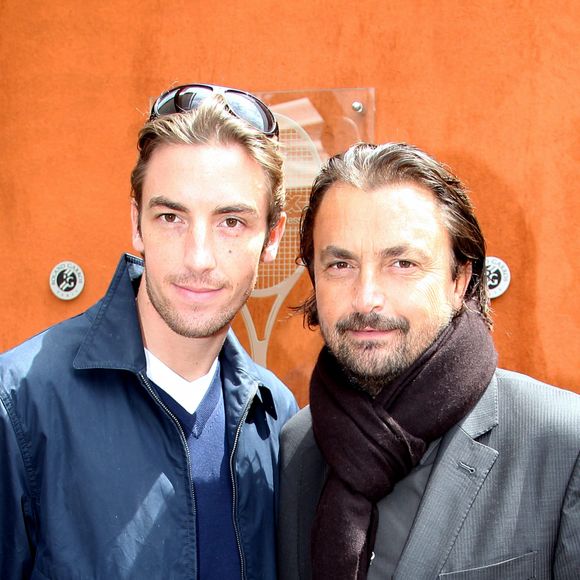 Henri Leconte en a profité pour passer du temps avec son fils Maxime, qui vit là-bas
 
Archives - Henri Leconte et son fils Maxime en 2012