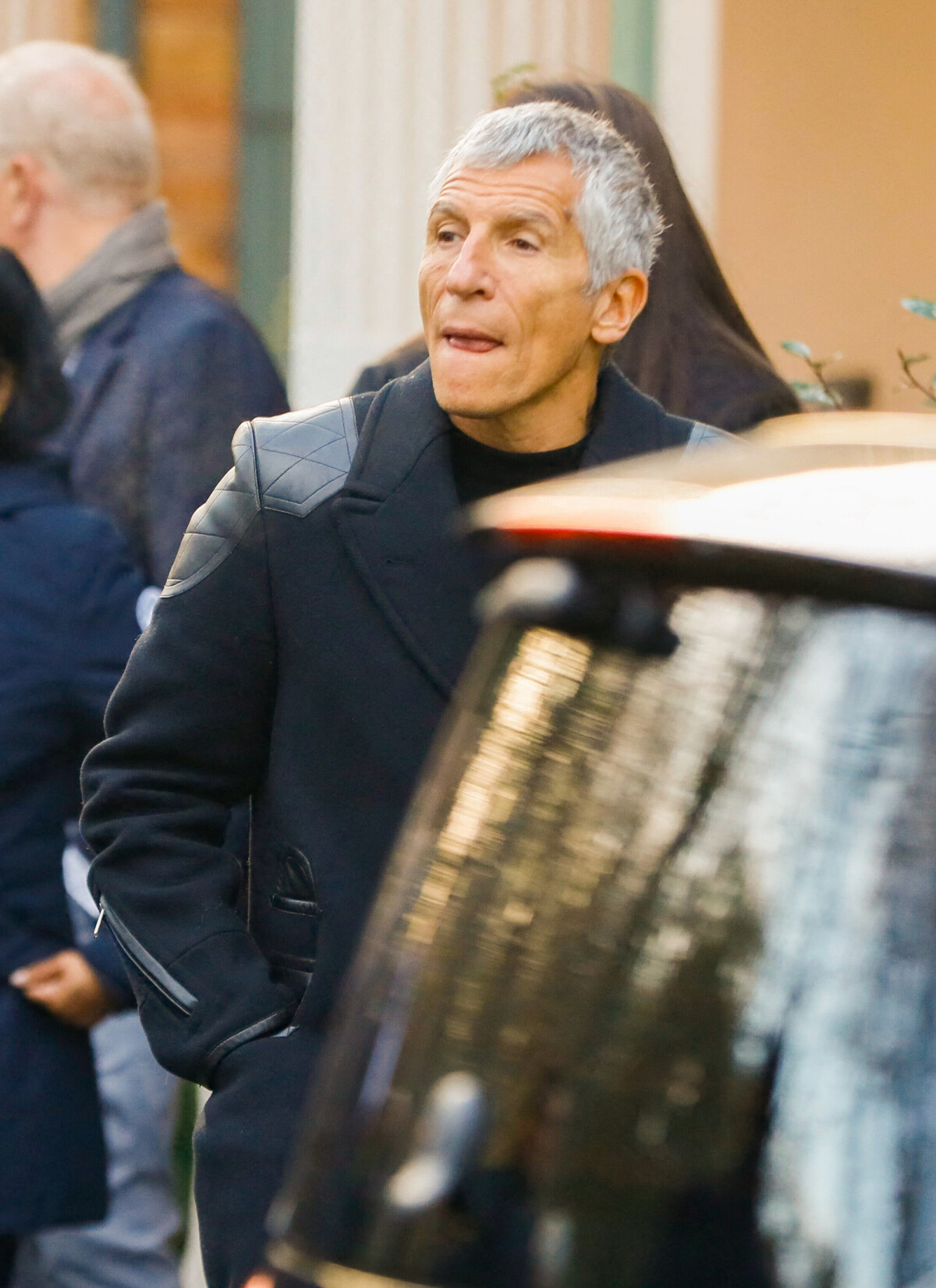 Photo : Nagui - Arrivées des people à l'hommage à Pascal Josèphe au ...