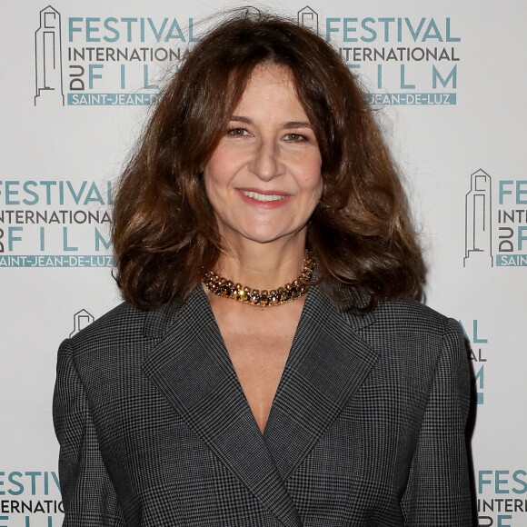 Valérie Lemercier présente son film "L'Arche de Noé" en compétition au festival international du film de Saint-Jean-de-Luz le 4 octobre 2023. © Patrick Bernard / Bestimage 