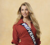 Les photos des Miss régionales en route pour Miss France sont diffusées.
Miss Provence, Adélina Blanc, candidate à Miss France.