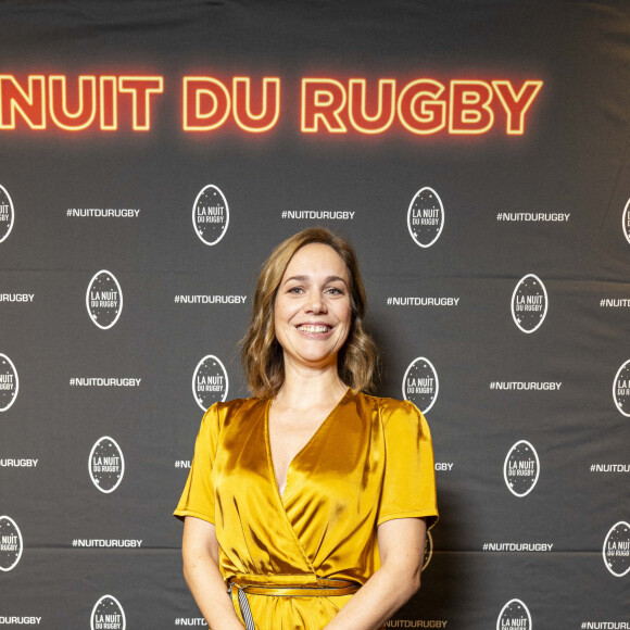 Nathalie Péchalat - Soirée de la 19ème édition de la Nuit du Rugby à l'Olympia, Paris le 20 novembre 2023.La Nuit du rugby est une cérémonie organisée chaque année depuis 2004 sous l'égide de la Ligue nationale de rugby en collaboration avec Provale et TECH XV, pour récompenser les acteurs du rugby professionnel français qui se sont distingués lors des championnats de France de rugby Top 14 et Pro D2. © Pierre Perusseau/Bestimage