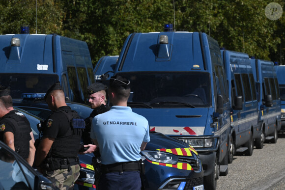 Opération de recherches de la gendarmerie dans le cadre de la disparition de Lina le 23 septembre 2023. Photo by Christoph de Barry/ABACAPRESS.COM