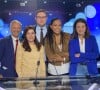 Marc Menant et l'équipe de Face à l'info (CNews)