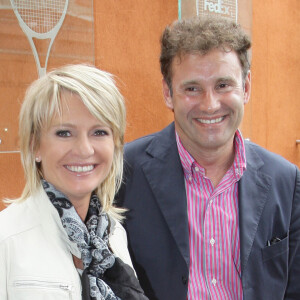 Pierre Sled et Sophie Davant se sont séparés il y a quelques années déjà.
Pierre Sled et Sophie Davant - Tournoi de Roland Garros.