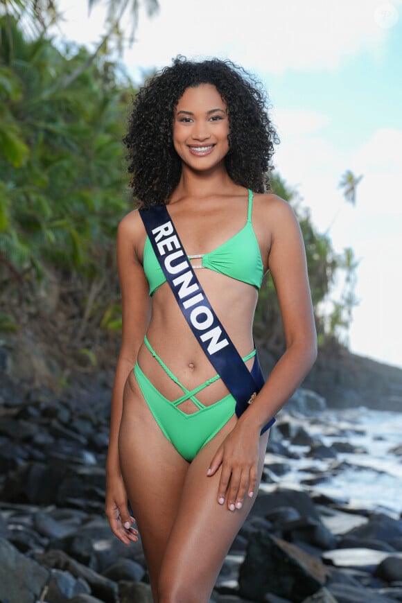 Miss France 2024 :Miss Réunion : Mélanie Odules, 20 ans. © Laurent VU/SIPA/Bestimage