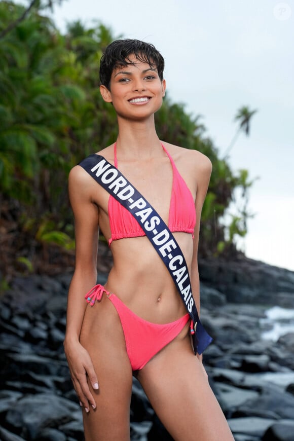Miss France 2024 :Miss Nord-Pas-de-Calais : Eve Gilles, 20 ans. © Laurent VU/SIPA/Bestimage