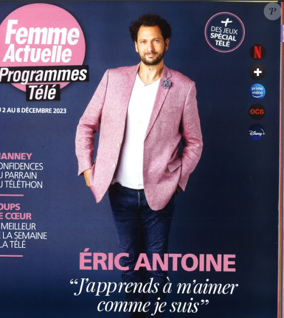 Eric Antoine, "Femme Actuelle".