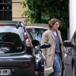 Jean Sarkozy venant rendre visite à son père Nicolas Sarkozy en 2012