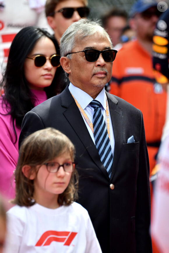 Le roi de Malaisie, Abdullah Shah - Départ du 80ème Grand Prix de Monaco de Formule 1 à Monaco le 28 Mai 2023. © Bruno Bebert/Bestimage