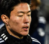 Joueur coréen de 31 ans, il vient d'être exclu de sa sélection
 
Hwang Ui-Jo - Match de Ligue 1 Uber Eats "Bordeaux - Lille (2-3)", le 22 décembre 2021.