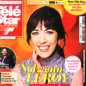 Couverture du magazine Télé Star paru le lundi 4 décembre 2023.