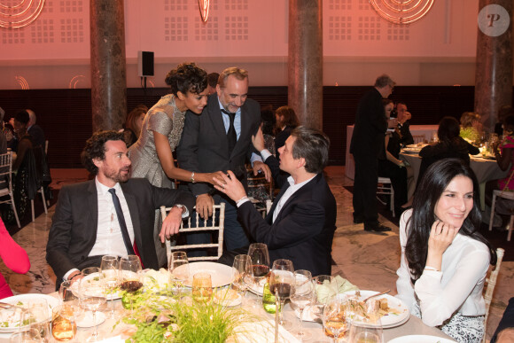 Exclusif -Mathias Vicherat, Sonia Rolland, Antoine Duléry, Benjamin Biolay, Marie Drucker - Soirée des 15 ans de l'association "Maïsha Africa" de Sonia Rolland au Pavillon Cambon à Paris le 19 septembre 2016.