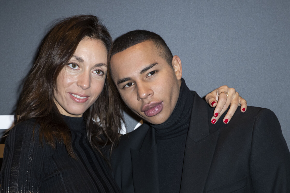 Photo Olivier Rousteing et Anissa Bonnefont à la projection du film documentaire Wonder babe