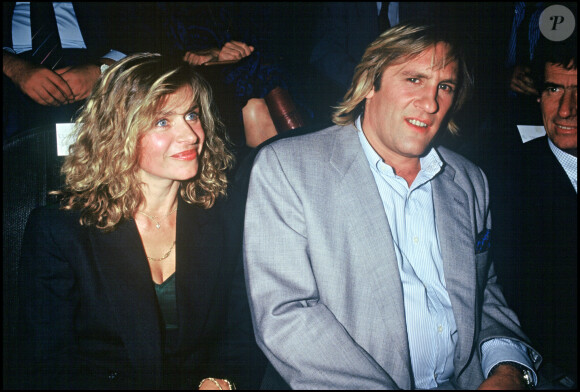ARCHIVES - Gérard Depardieu et Elisabeth Depardieu lors de la première de Jean de Florette en 1986