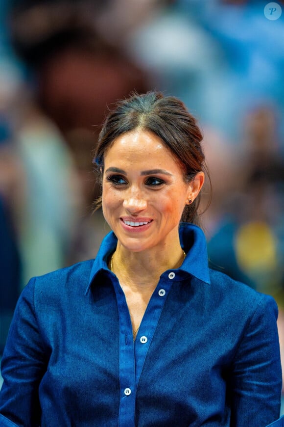 Meghan Markle, duchesse de Sussex - Jour 6 des Invictus Games 2023 à Dusseldorf.