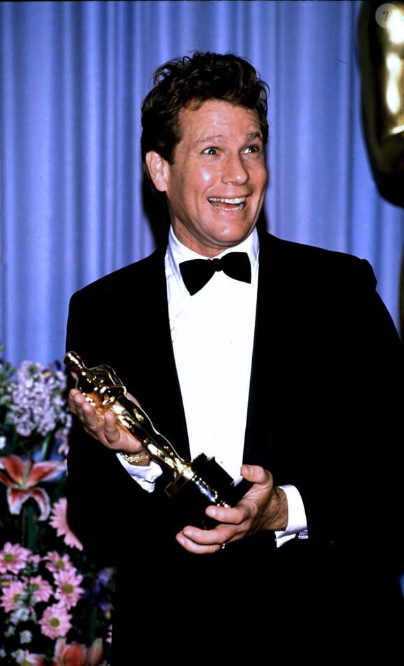 Le comédien était principalement connu pour son rôle dans le film culte Barry Lyndon
Ryan O'Neal en 1987.