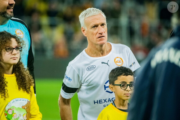 Didier Deschamps - Match caritatif entre les anciens du RC Lens et la Team Légendes (4 - 3), au profit de l’association "Un sourire, un espoir pour la vie", à Lens, le 31 octobre 2023. Des influenceurs et créateurs de contenu entre autres ont également participé à cette rencontre. © Baptiste Autissier / Panoramic / Bestimage