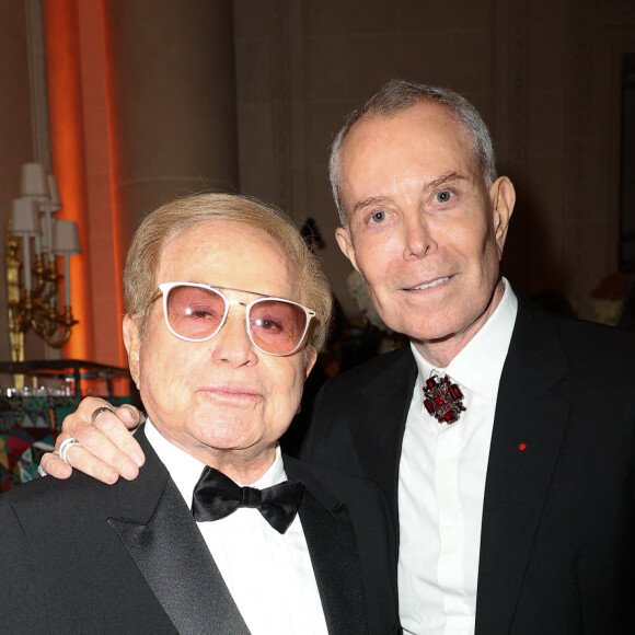 Orlando et Jean-Claude Jitrois - 46e édition du Gala "Best Awards" à l'hôtel Georges V à Paris le 11 décembre 2023. © Coadic Guirec / Bestimage