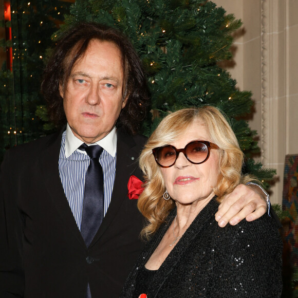 Nicoletta et son mari Jean-Christophe Molinier - 46e édition du Gala "Best Awards" à l'hôtel Georges V à Paris le 11 décembre 2023. © Coadic Guirec / Bestimage