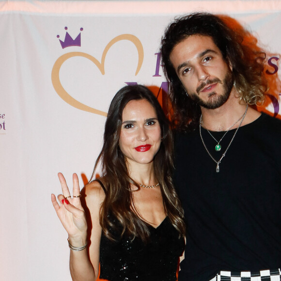 Exclusif - Joyce Jonathan, Julien Sebbag - Soirée de gala de l'association "Princesse Margot" à l'hôtel InterContinental Paris - Le Grand. Le 11 décembre 2023. © Christophe Clovis/Bestimage
