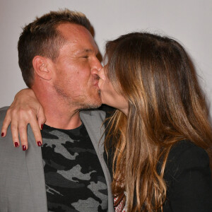 Benjamin Castaldi et femme Vanessa Broussouloux lors de l'anniversaire (trois ans) de l'hôtel Les Jardins du Faubourg à Paris le 9 juin 2022. (VEEREN / BESTIMAGE)