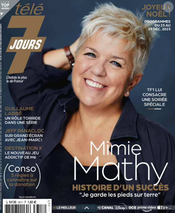 Mimie Mathy fait la couverture du nouveau numéro de "Télé 7 jours"