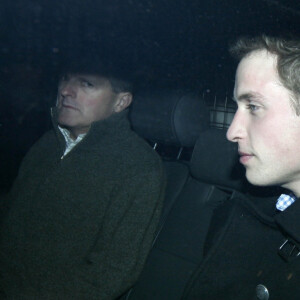 Archives - Kate Middleton et le prince William quittent le club "Boujis" à 30 minutes d'intervalle, le 8 février 2007.