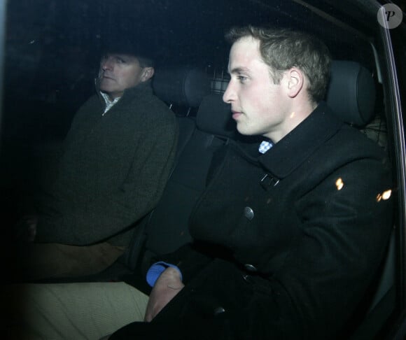 Archives - Kate Middleton et le prince William quittent le club "Boujis" à 30 minutes d'intervalle, le 8 février 2007.