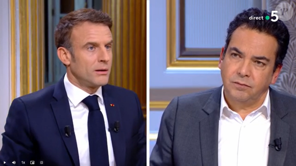 Emmanuel Macron invité dans "C à Vous".