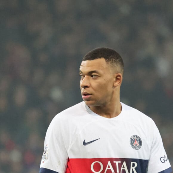 Kylian Mbappé (PSG) lors du match LOSC LILLE vs PARIS SAINT-GERMAIN, Ligue 1, Decathlon Arena stade Pierre Mauroy, le 17 décembre 2023