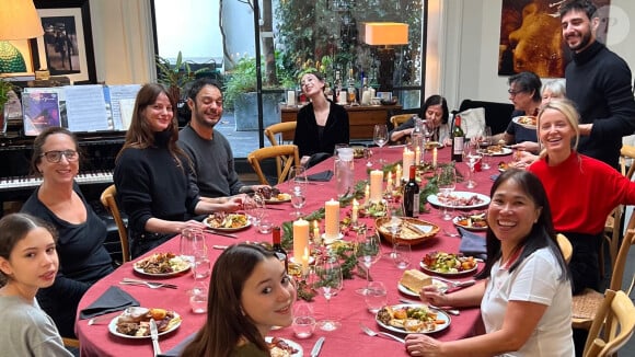 La fête de Noël avec Charlotte Gainsbourg, Yvan Attal, leurs enfants...