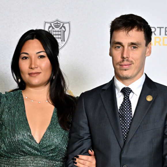 Louis et Marie Ducruet sont les parents de Victoire, 8 mois
Louis et sa femme Marie Ducruet au photocall de la soirée des Sportel Awards au Grimaldi Forum à Monaco. © Bruno Bebert/Bestimage 