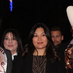 Louis Ducruet et sa femme Marie (enceinte) - Remise des prix lors du 4ème jour du 45ème Festival International du Cirque de Monte Carlo sous le chapiteau Fontvieille à Monaco le 24 janvier 2023. © Claudia Albuquerquel/Bestimage 